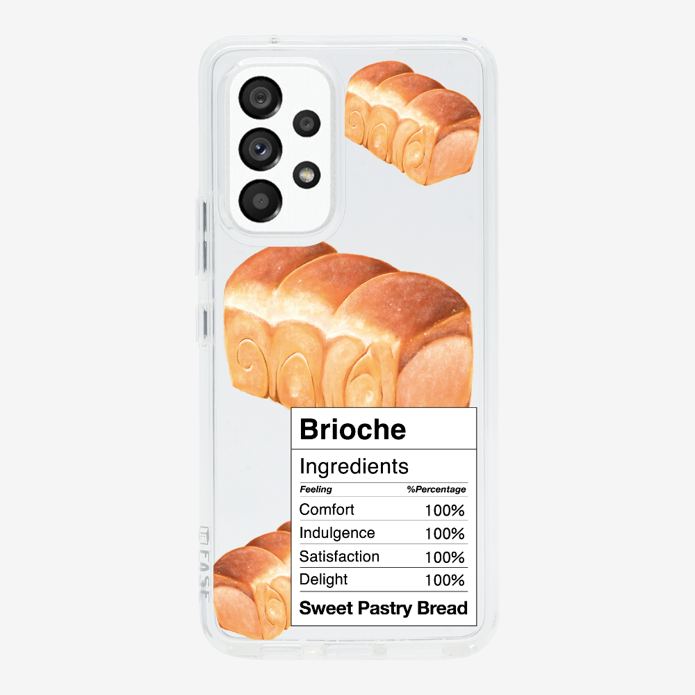 Brioche Bread Recipe Ingredients Phone Case