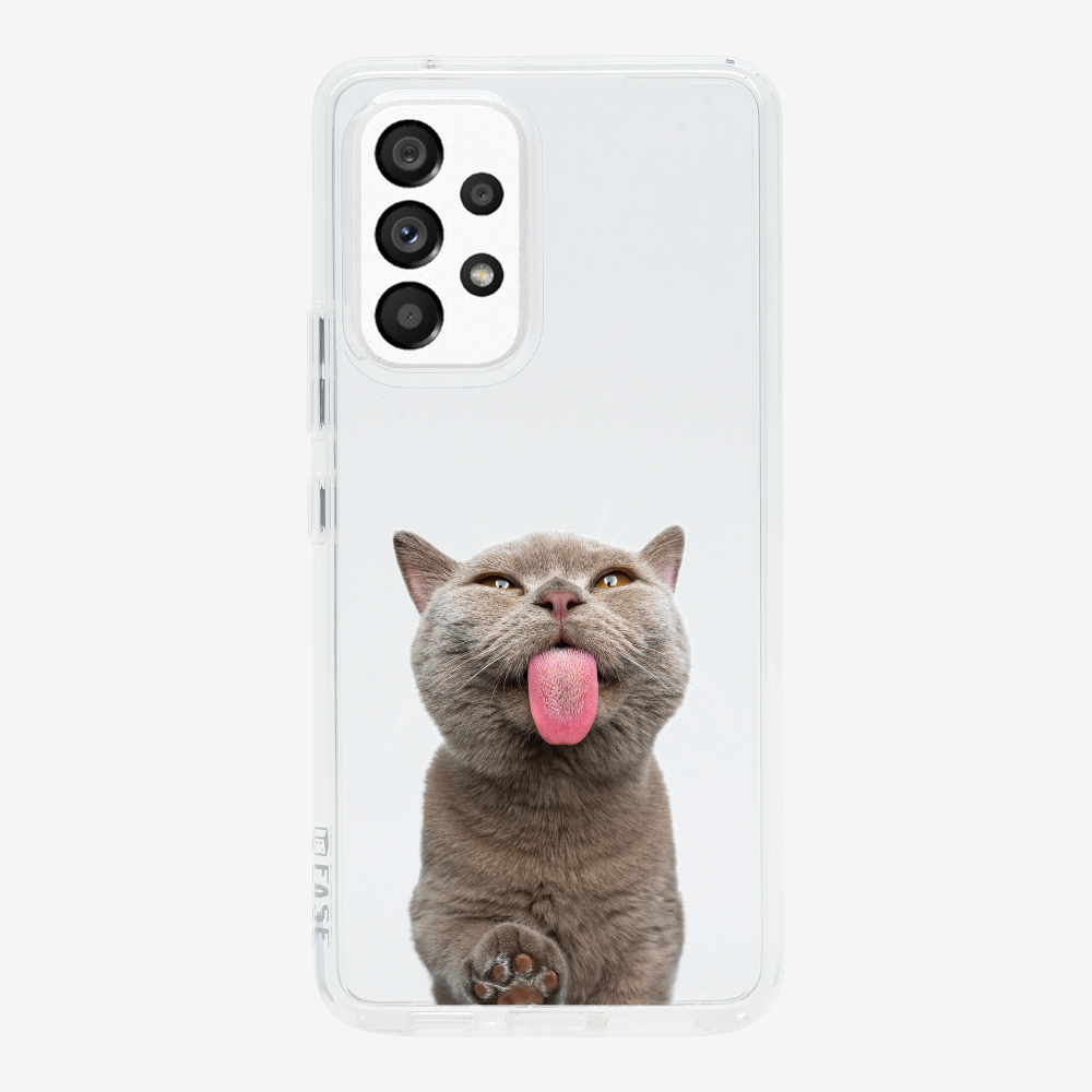 British Shorthair Kitten (Transparent) Phone Case