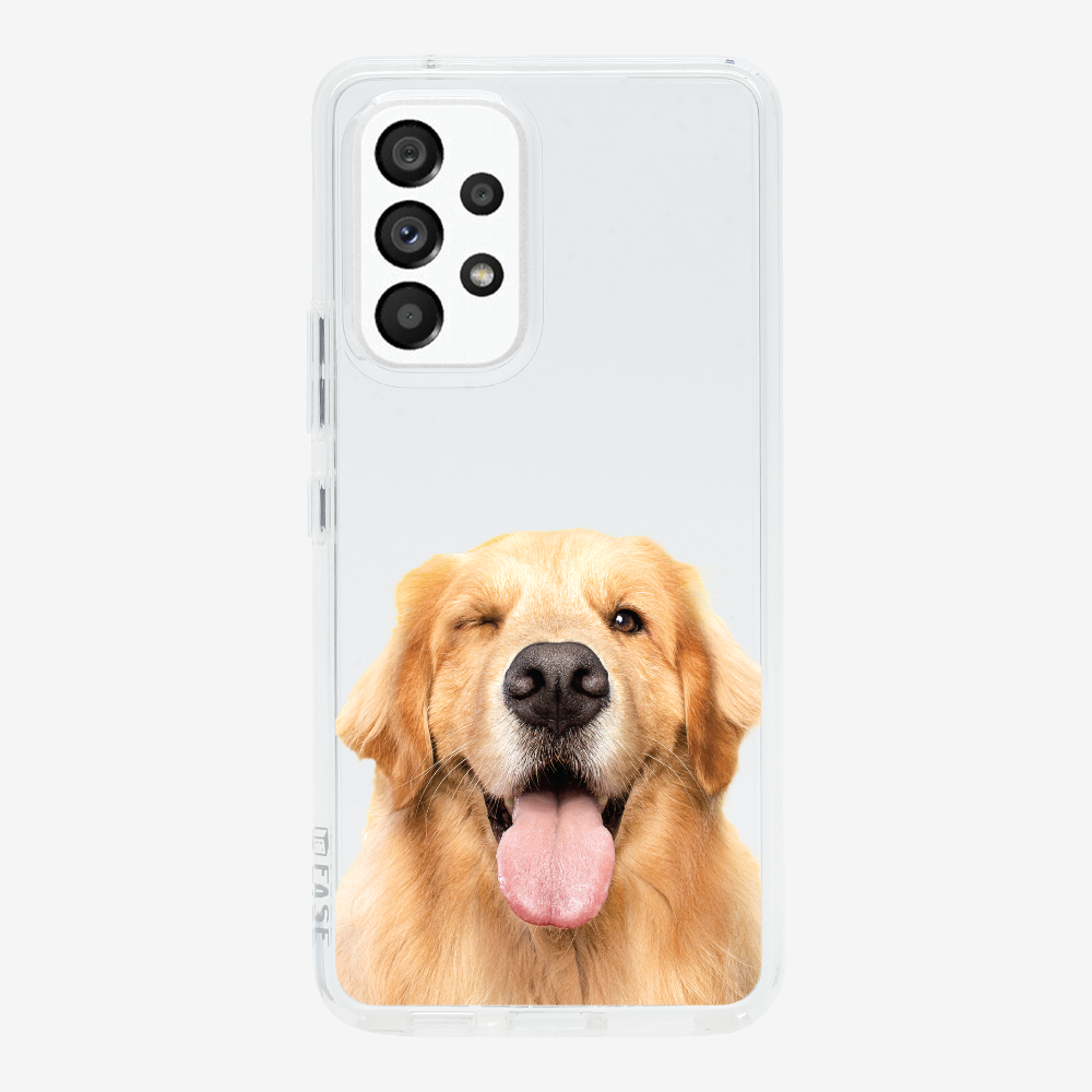 Golden Retriever (Transparent) Phone Case