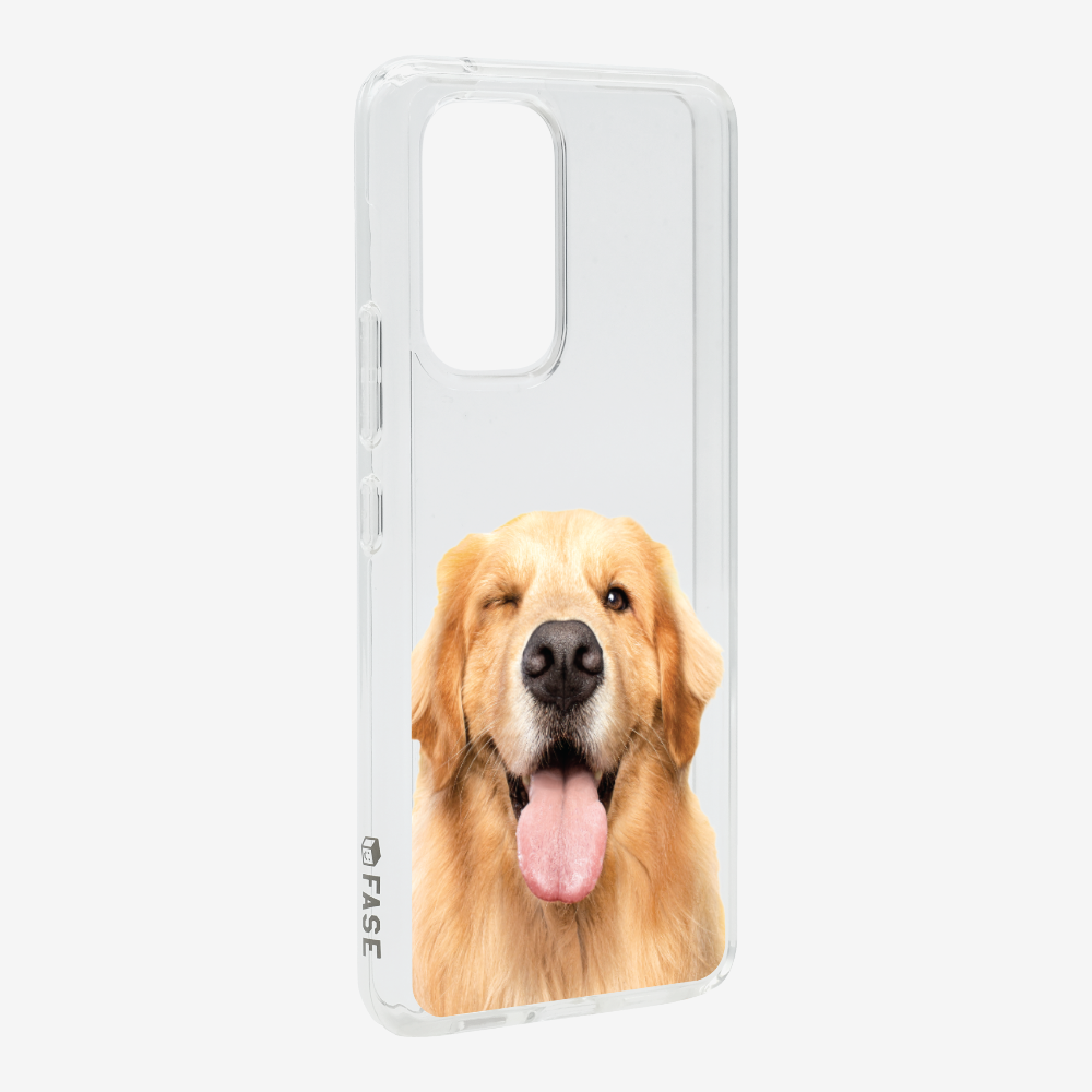 Golden Retriever (Transparent) Phone Case