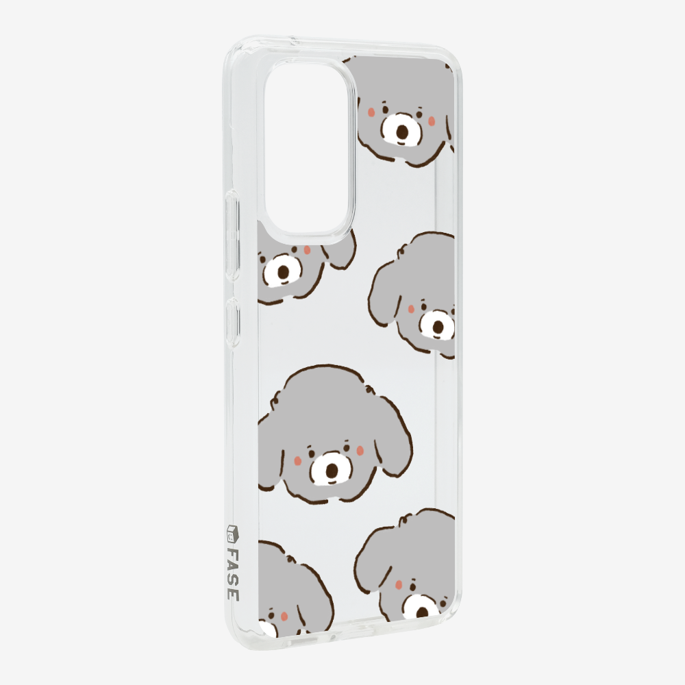 Grey Poodle Wonderland Phone Case