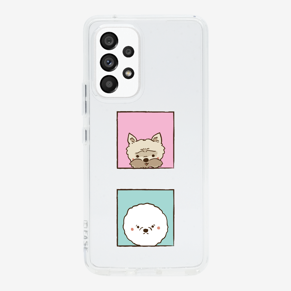 Terrier and Bichon Phone Case