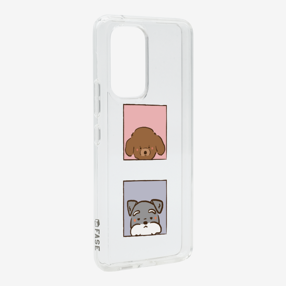 Poodle and Schnauzer Phone Case