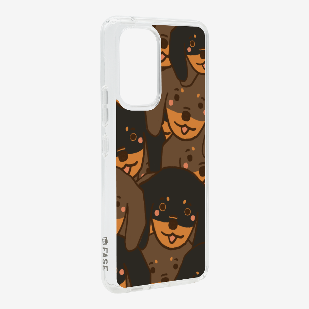 Crowded Dachshund Phone Case