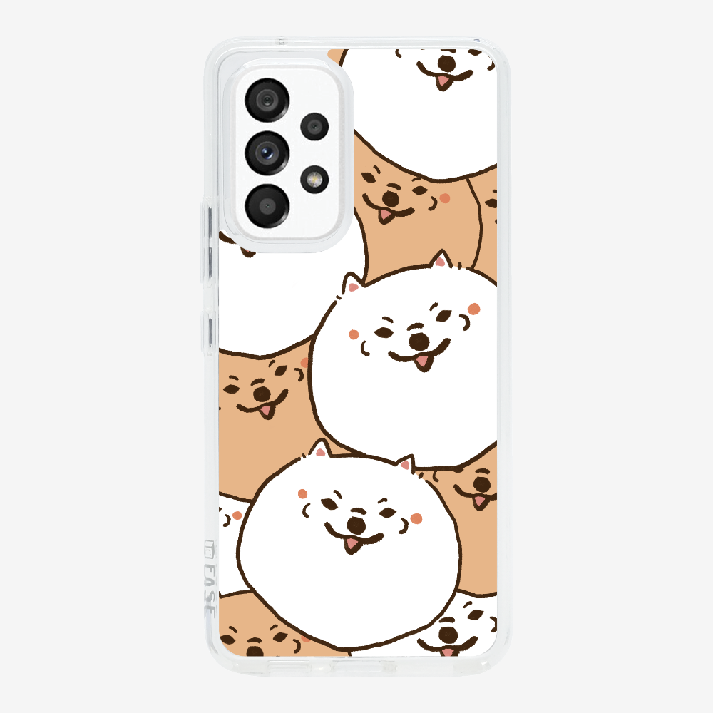 Crowded Pomeranian Phone Case