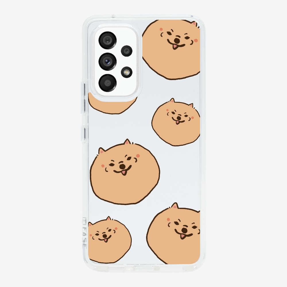 Brown Pomeranian Wonderland Phone Case