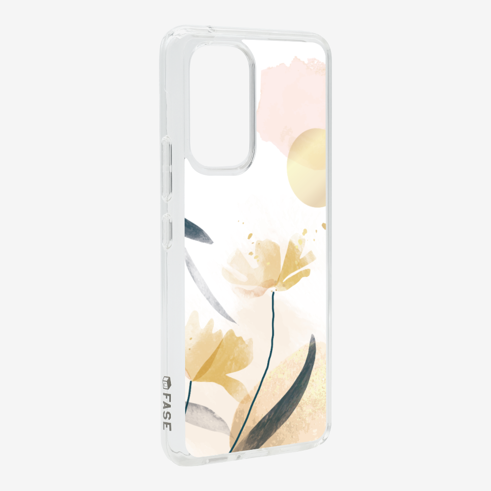 Golden Spring Floral Phone Case