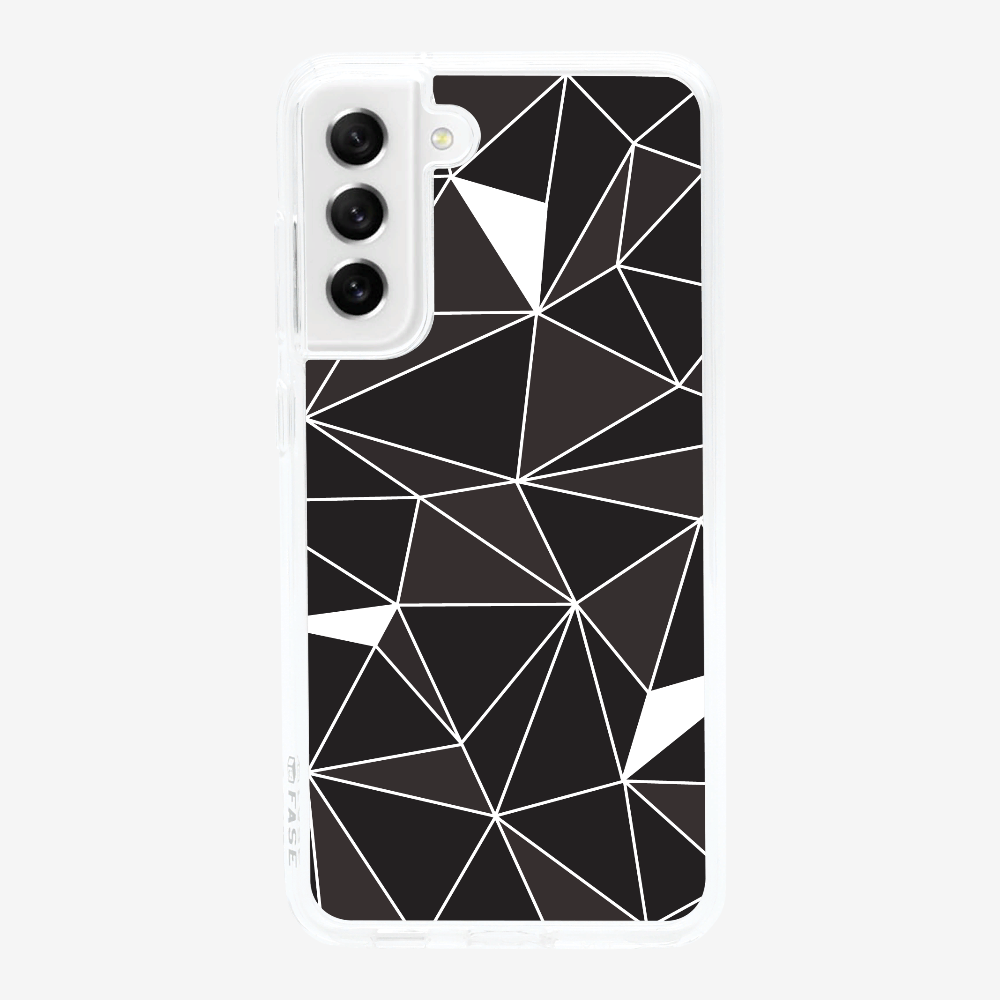 Black & White Polygon Phone Case