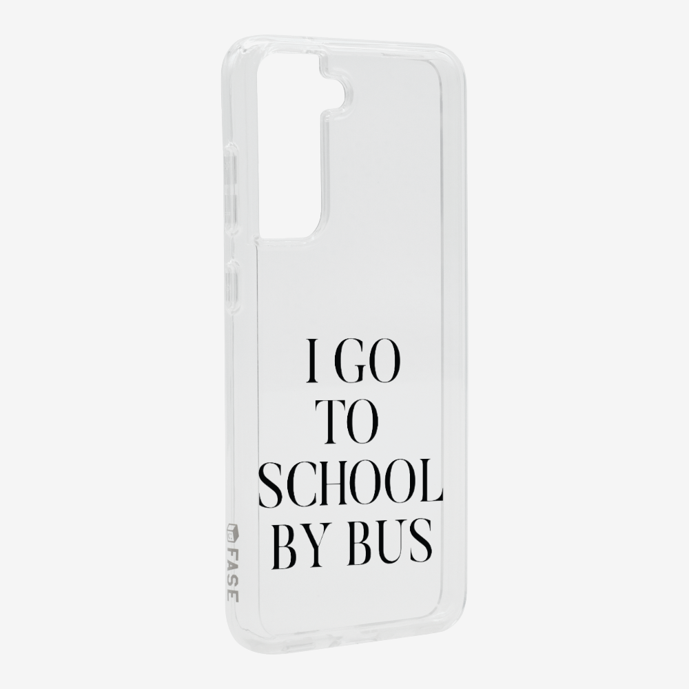 I Go to School by Bus Phone Case