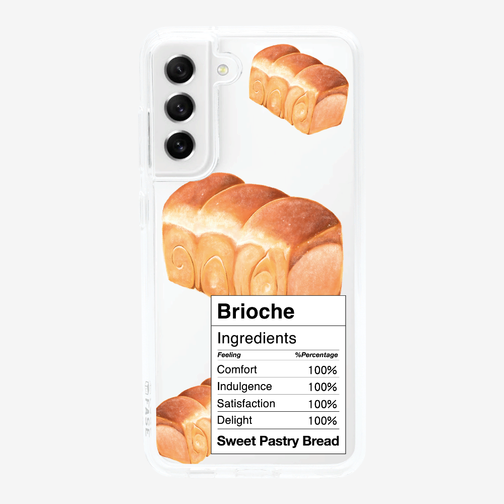 Brioche Bread Recipe Ingredients Phone Case