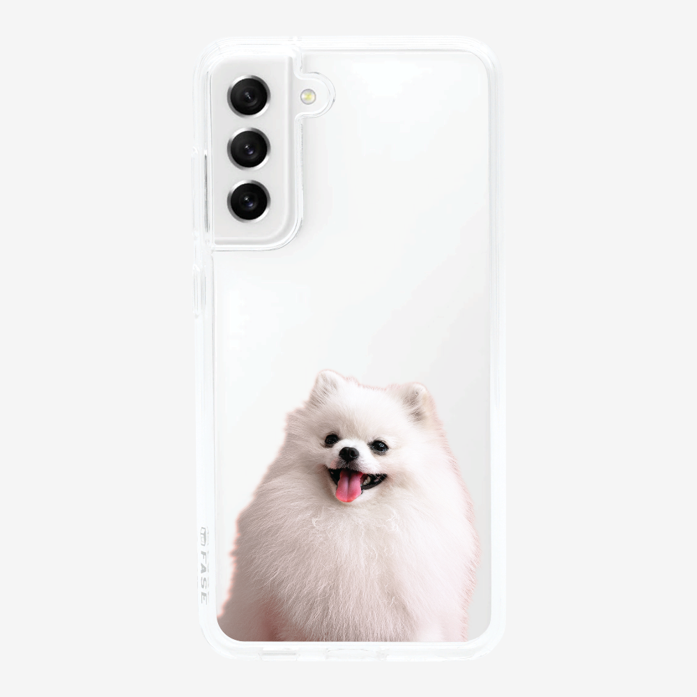 Pomeranian (Transparent) Phone Case