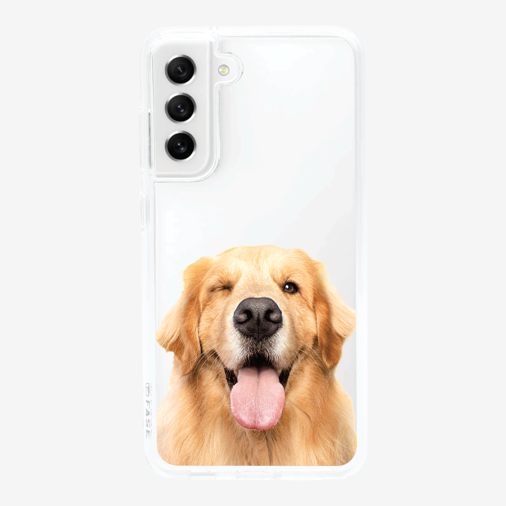 Golden Retriever (Transparent) Phone Case