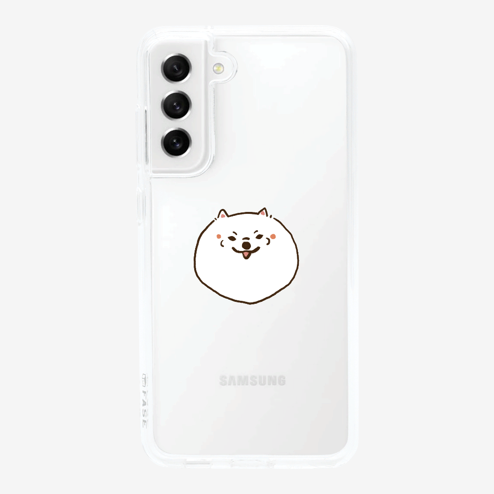 Germany White Pomeranian Phone Case