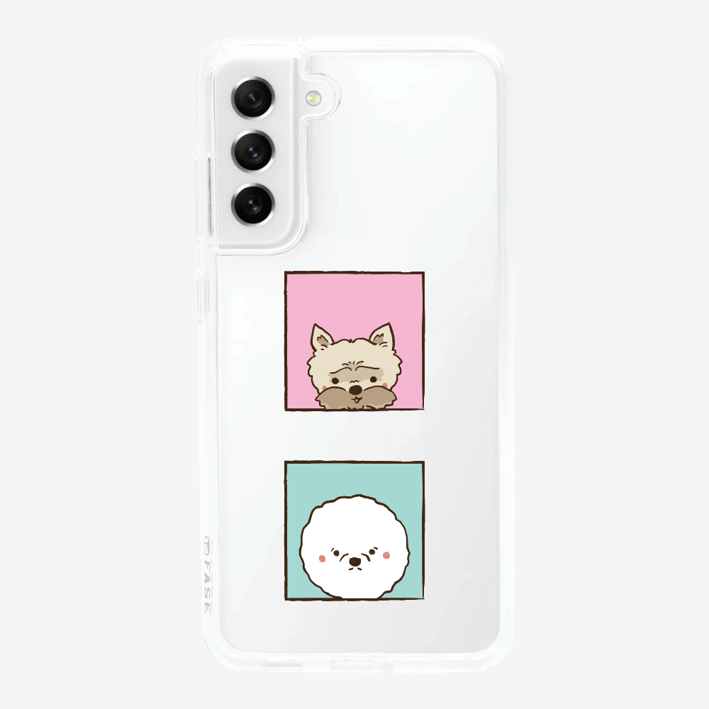 Terrier and Bichon Phone Case