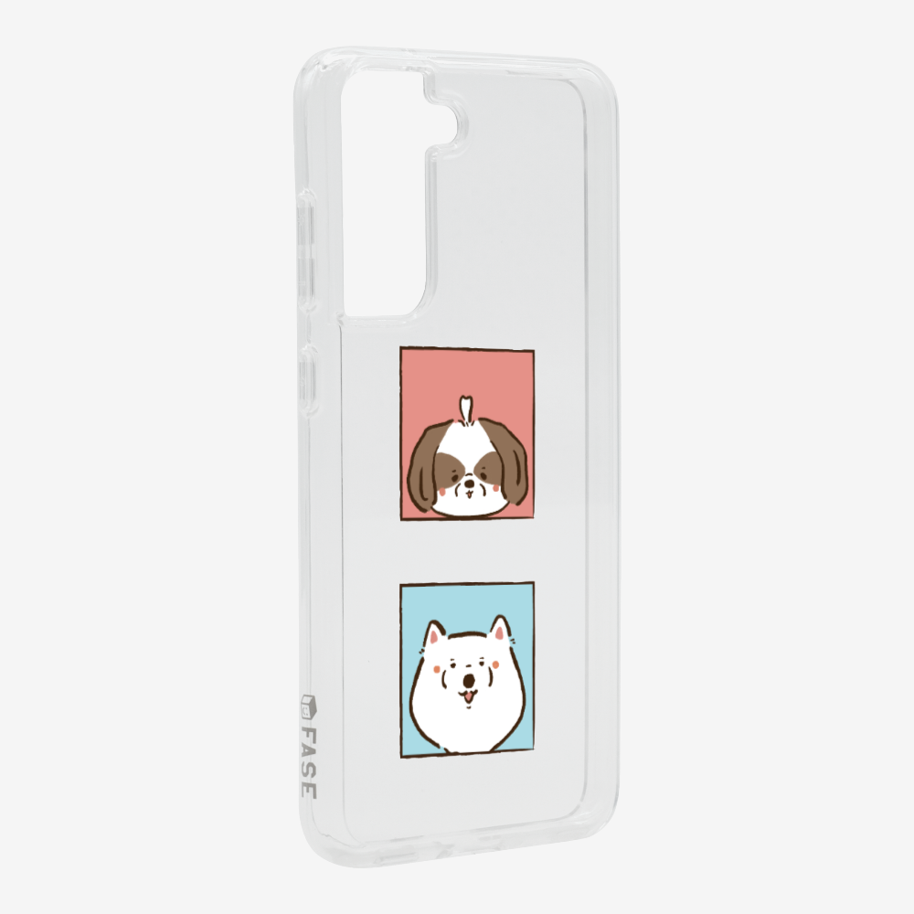 Apso and Samoyed Phone Case