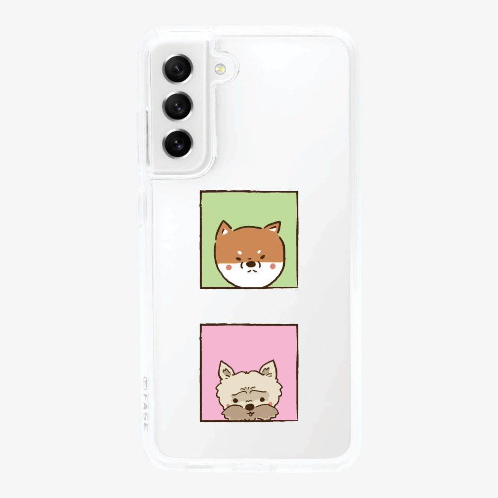 Corgi and Terrier Phone Case