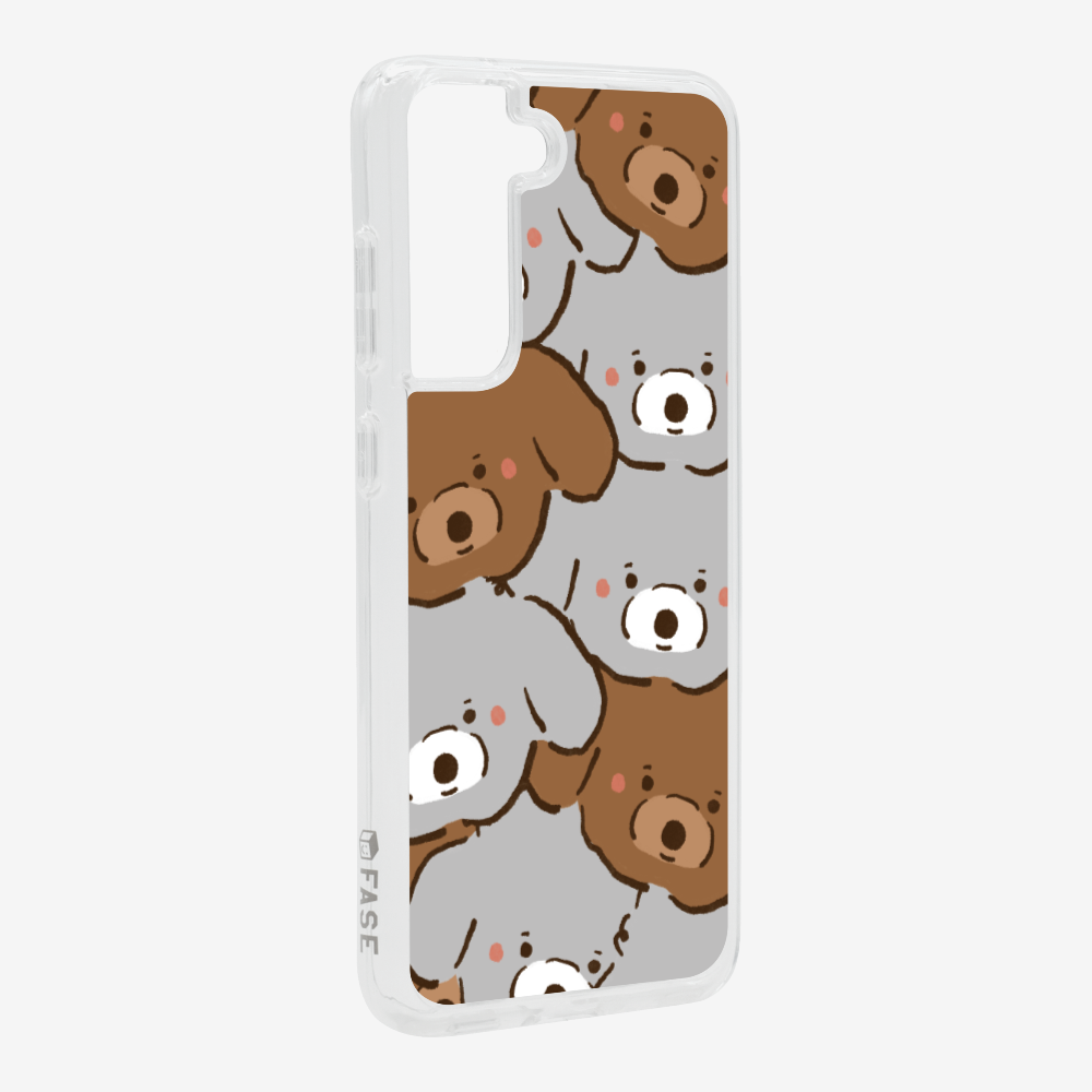 Crowded Poodle Phone Case