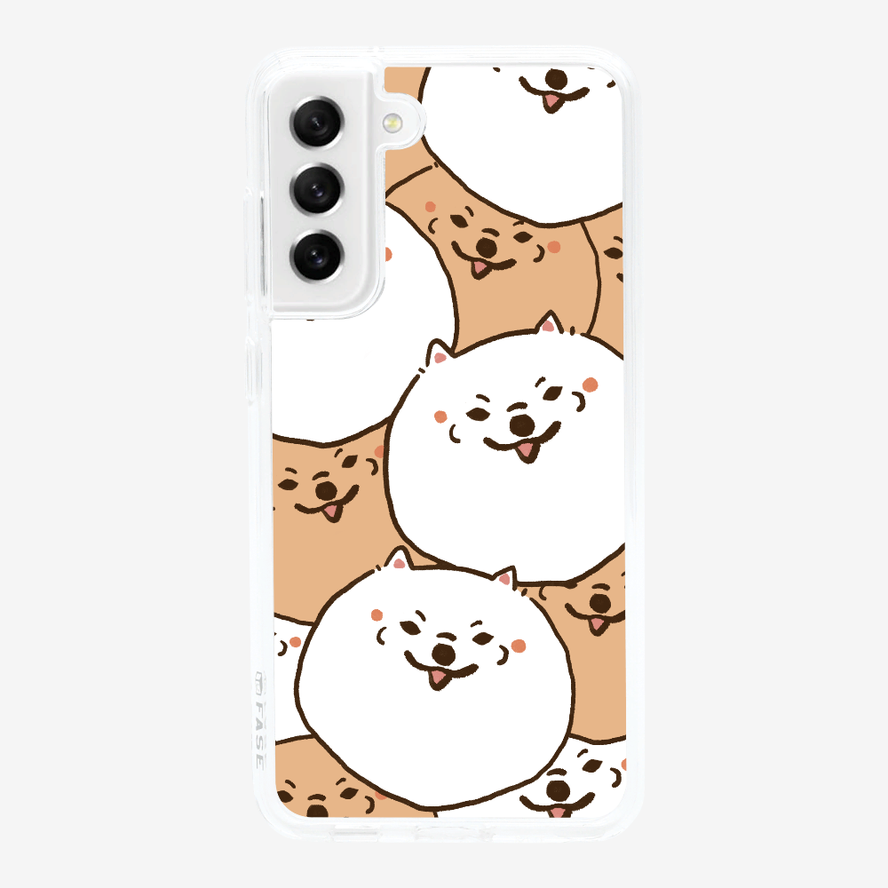 Crowded Pomeranian Phone Case