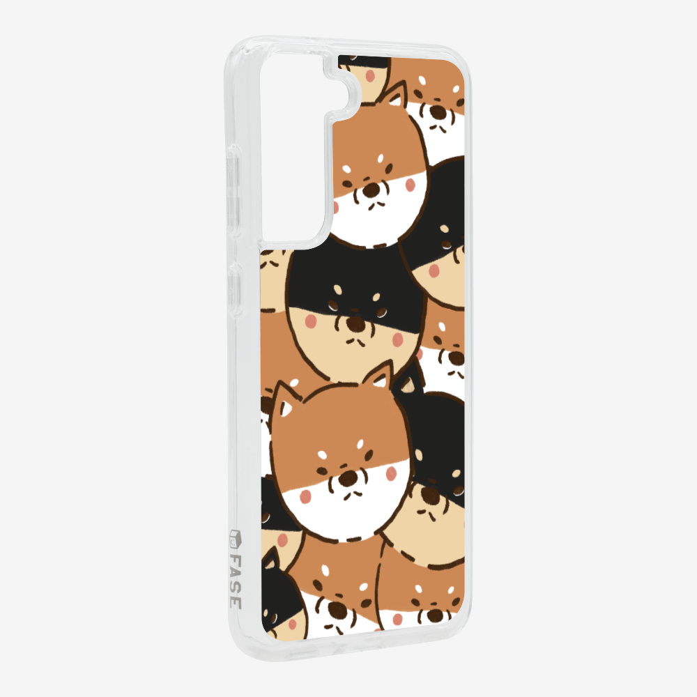 Crowded Shiba Inu Phone Case