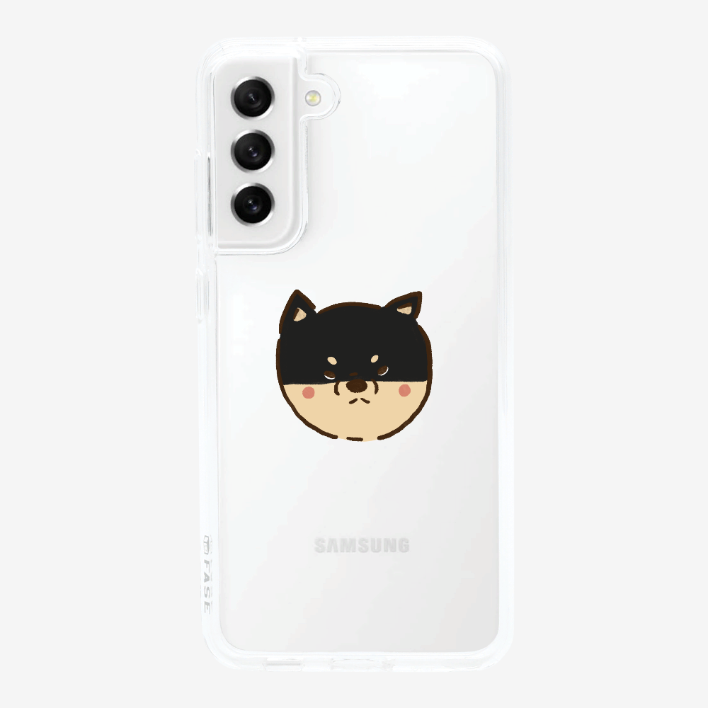 Black Japan Shiba Inu Phone Case