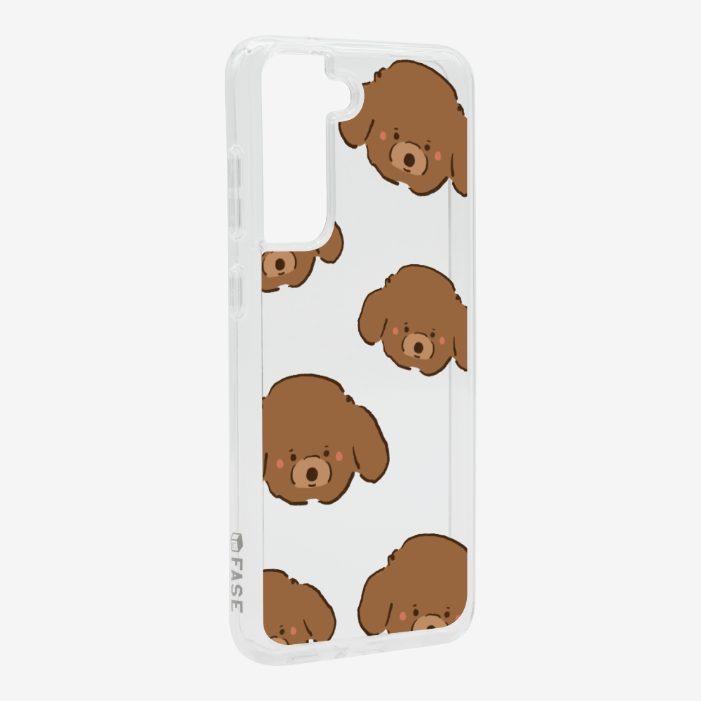 Brown Poodle Wonderland Phone Case