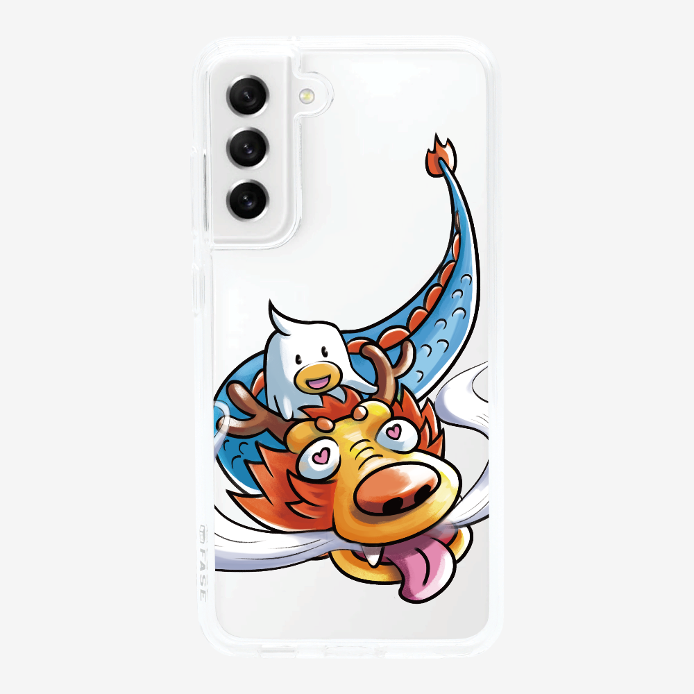 Janet Flying in the Sky Phone Case