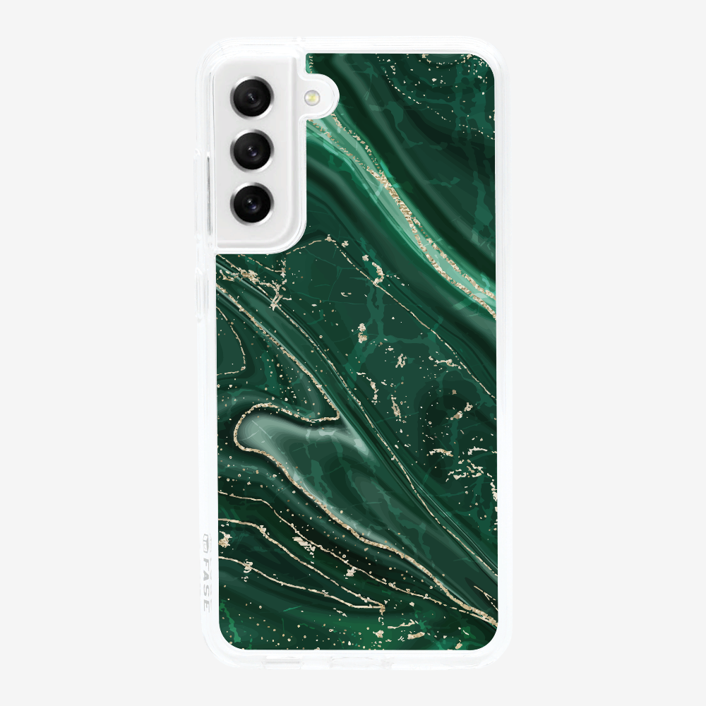 Dark Green Marble Phone Case