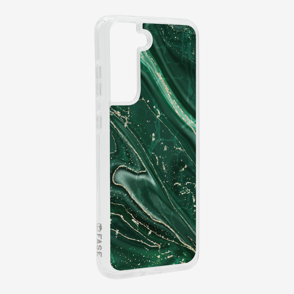 Dark Green Marble Phone Case