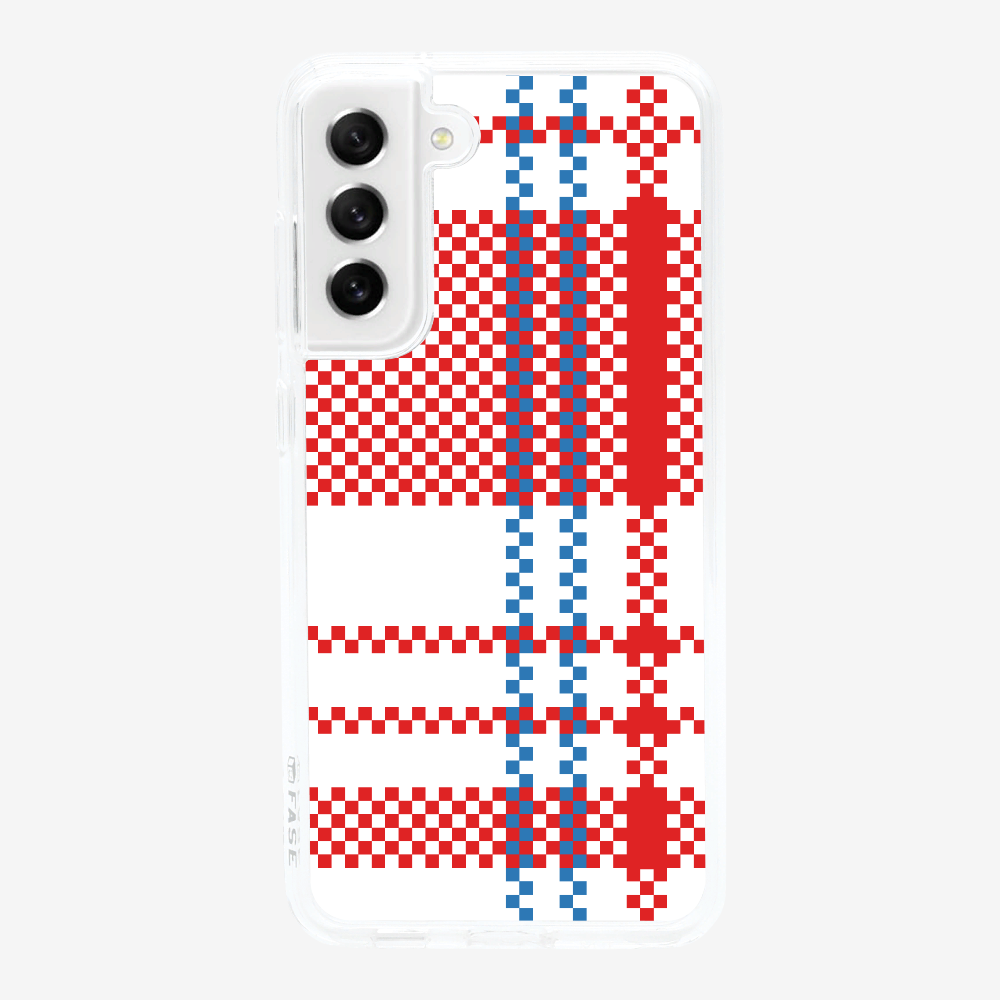 Red-white-blue (Red Tone) Phone Case