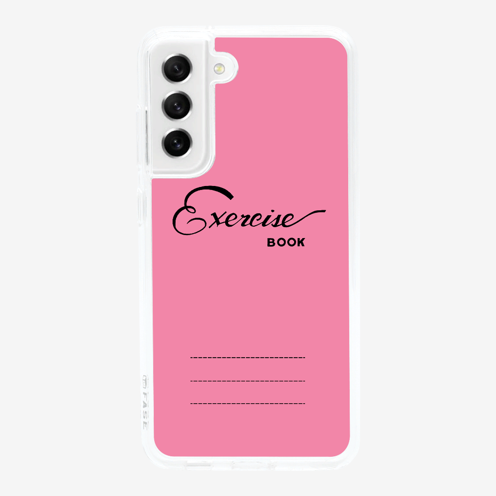 Pink Exercise Book Phone Case