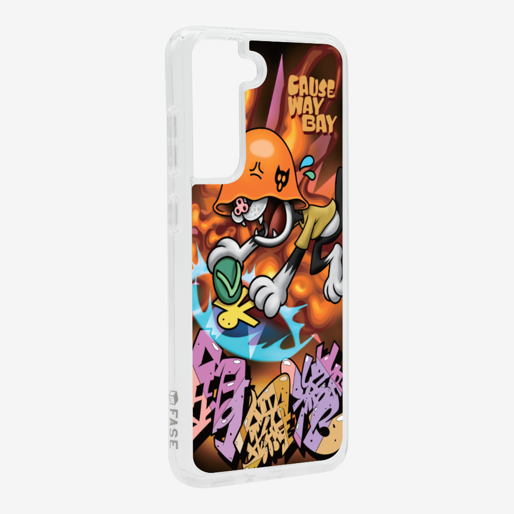 Villain Hitting at Causeway Bay Phone Case