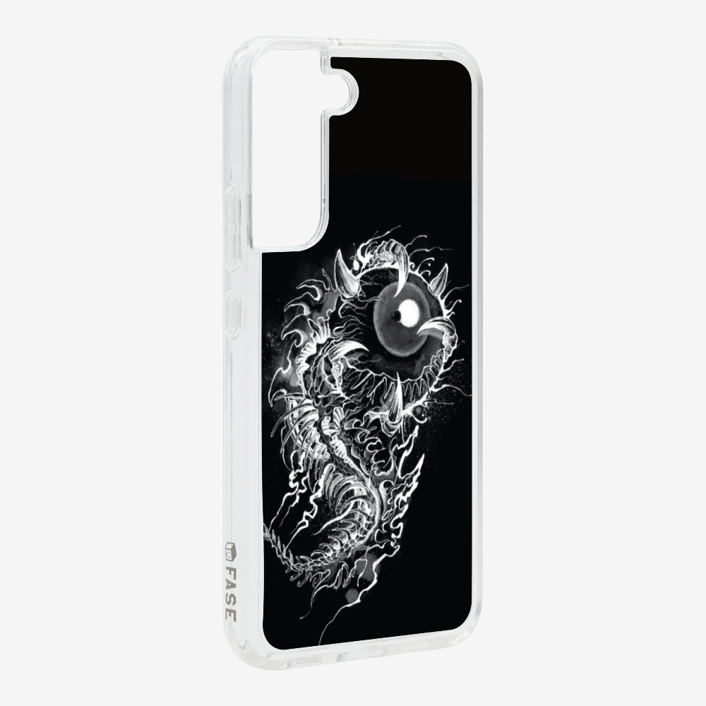 Fish Monster (Black) Phone Case