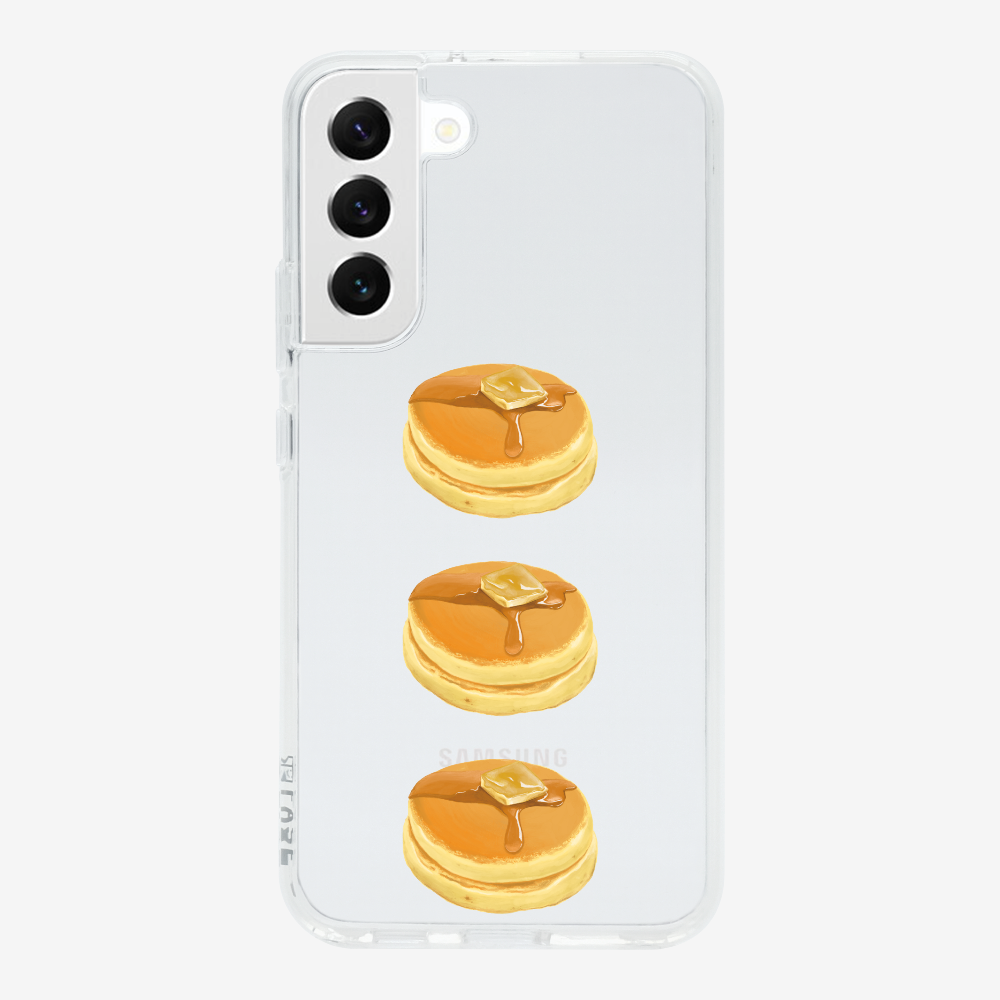 Mini Souffle Thick Pancake 3 pcs Phone Case