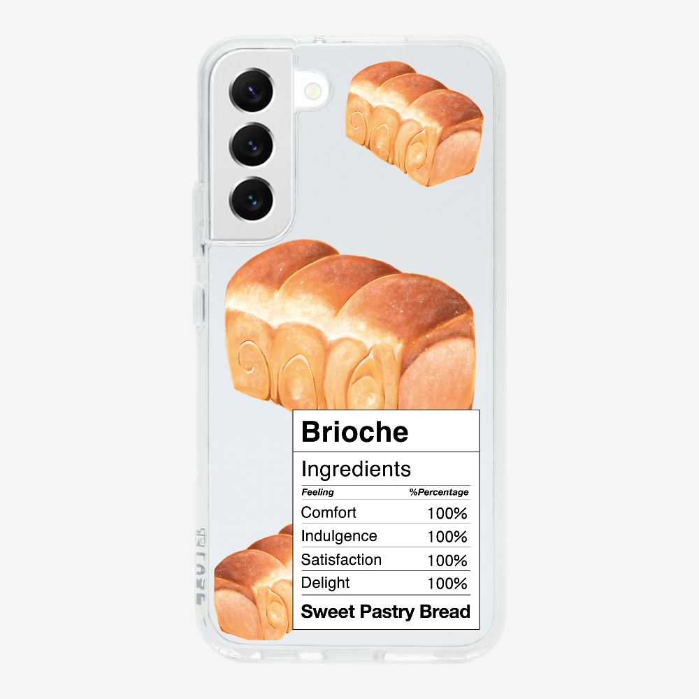 Brioche Bread Recipe Ingredients Phone Case