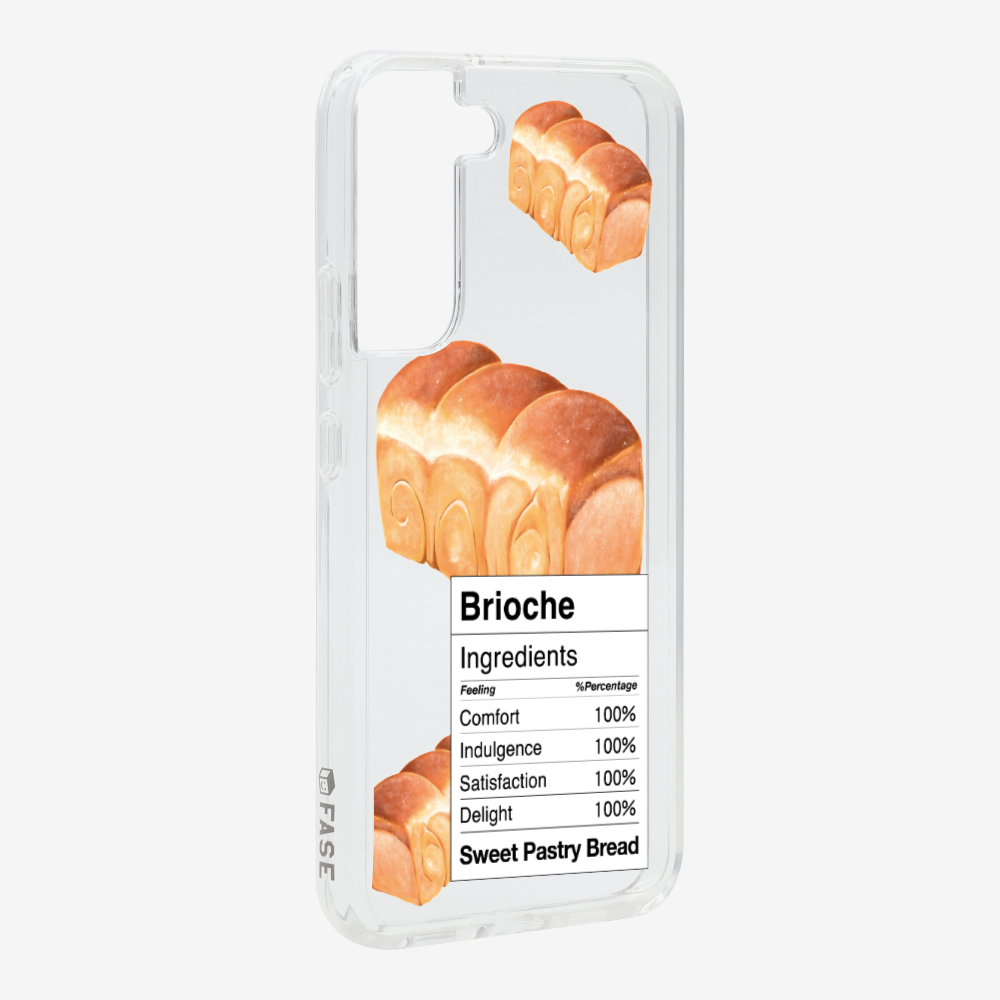 Brioche Bread Recipe Ingredients Phone Case