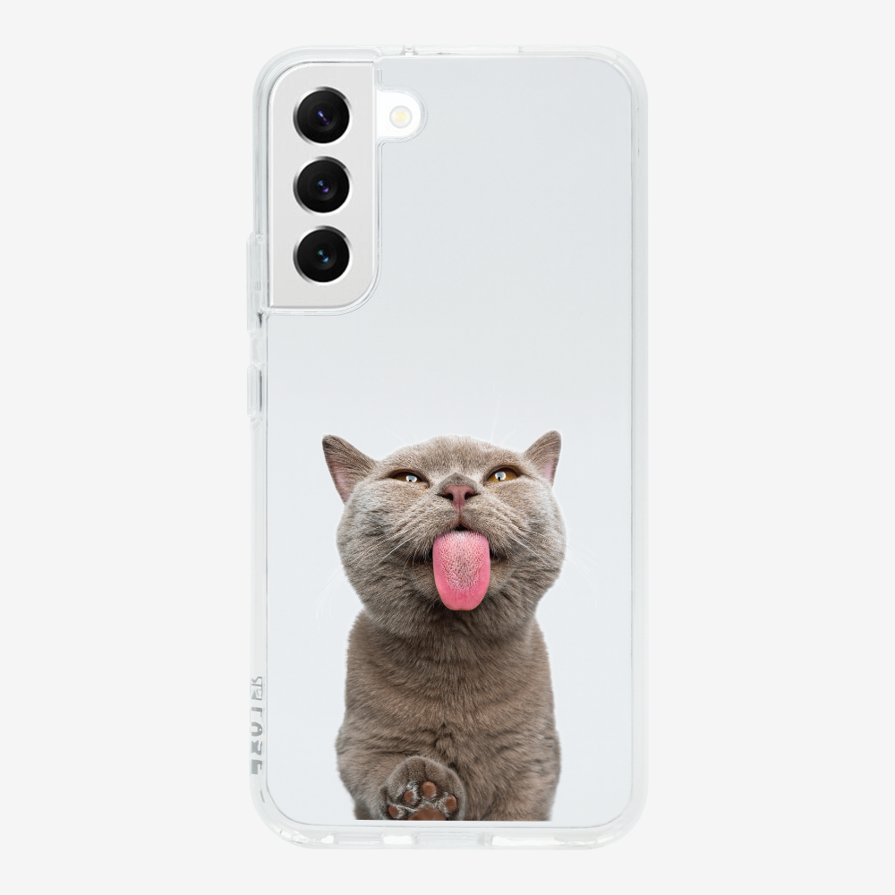 British Shorthair Kitten (Transparent) Phone Case