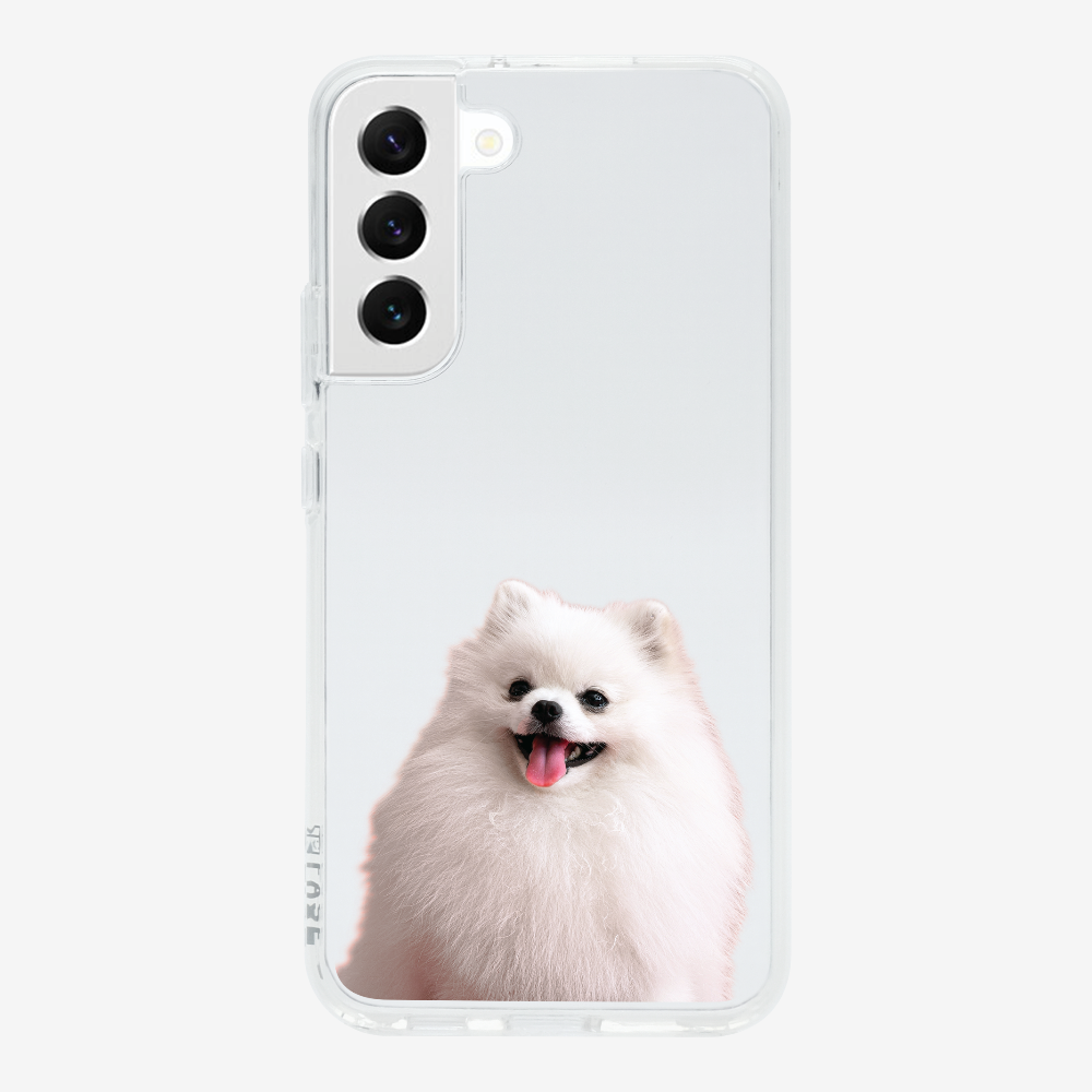 Pomeranian (Transparent) Phone Case