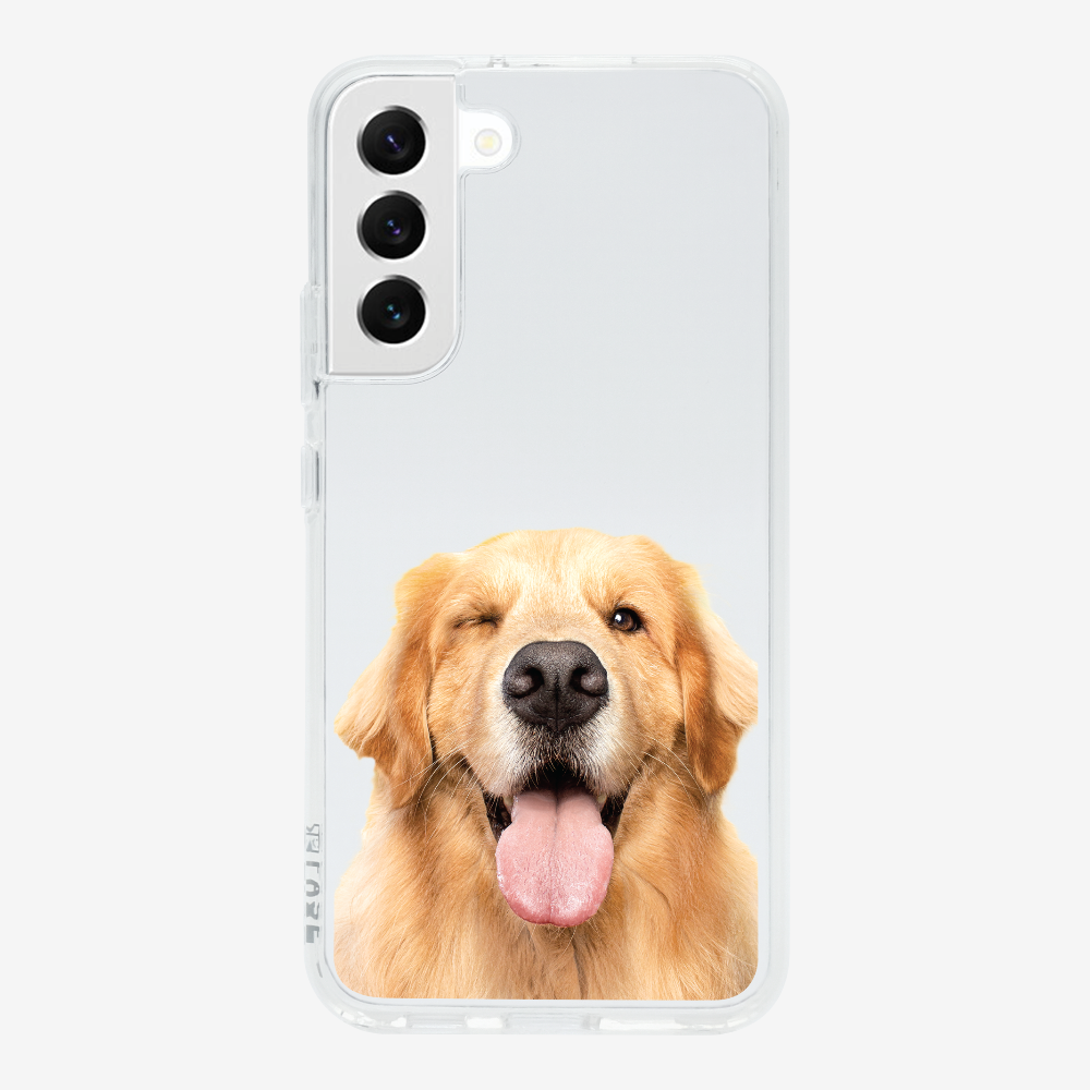 Golden Retriever (Transparent) Phone Case