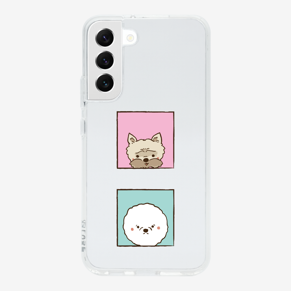 Terrier and Bichon Phone Case