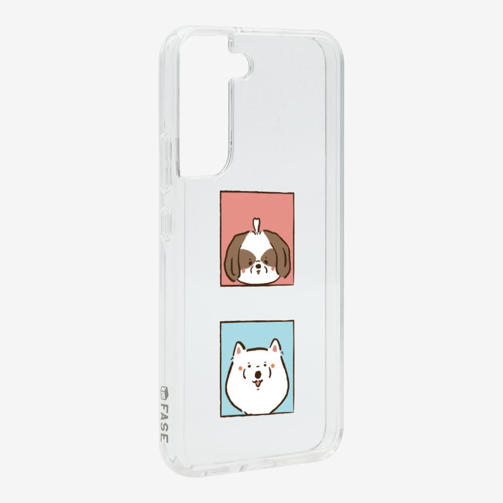 Apso and Samoyed Phone Case