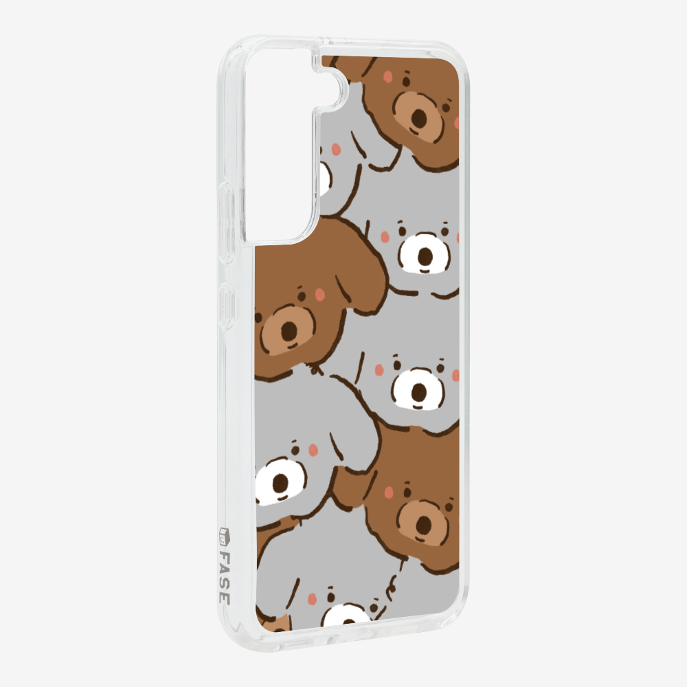 Crowded Poodle Phone Case