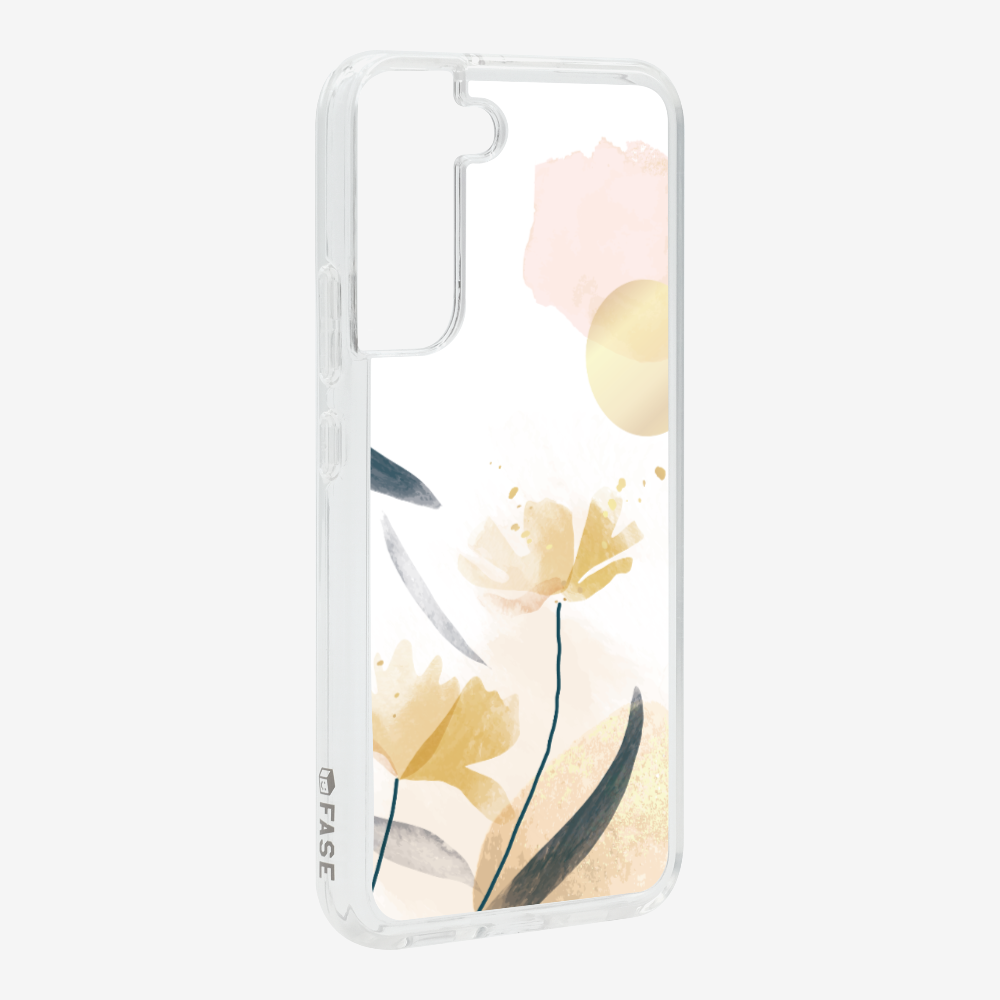 Golden Spring Floral Phone Case