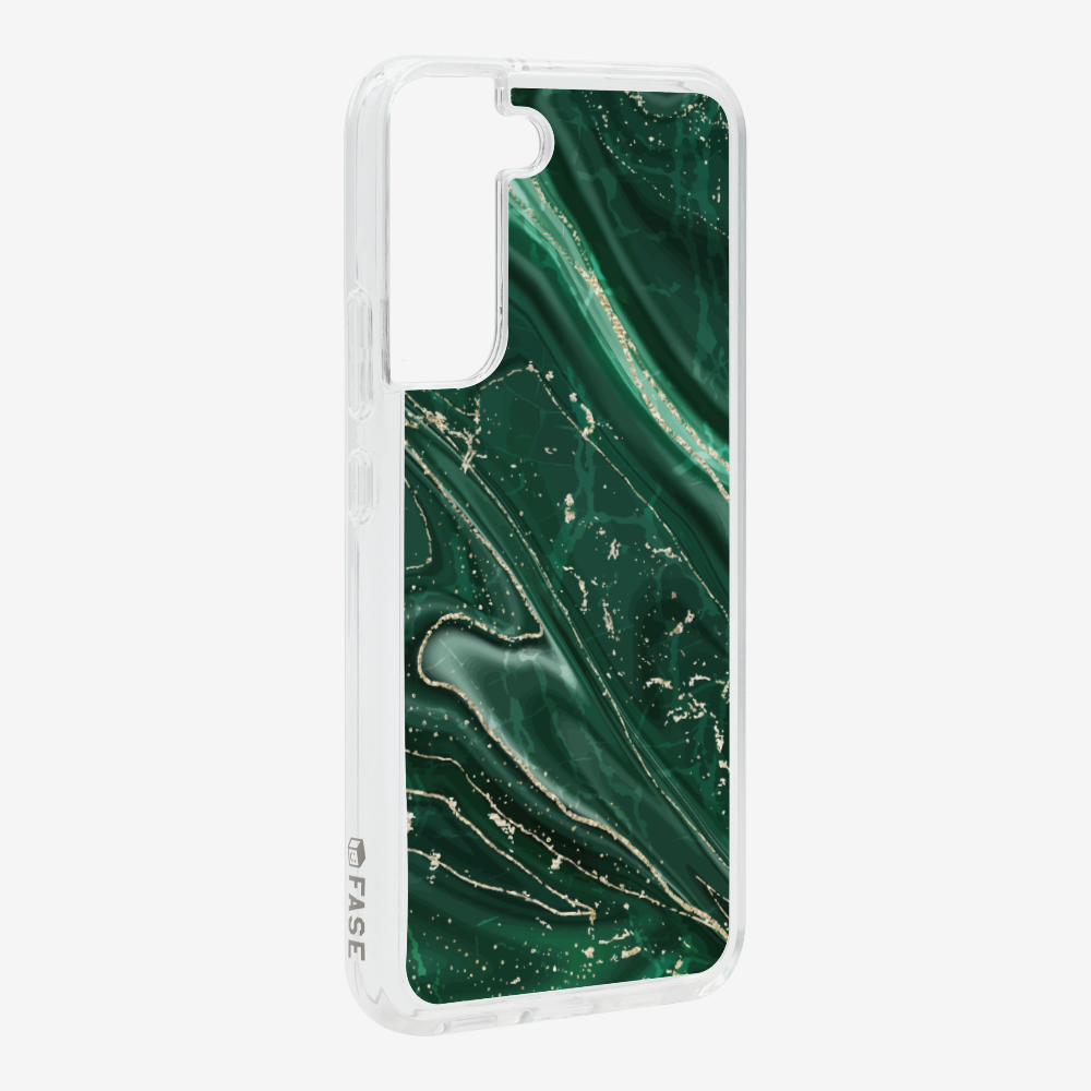 Dark Green Marble Phone Case