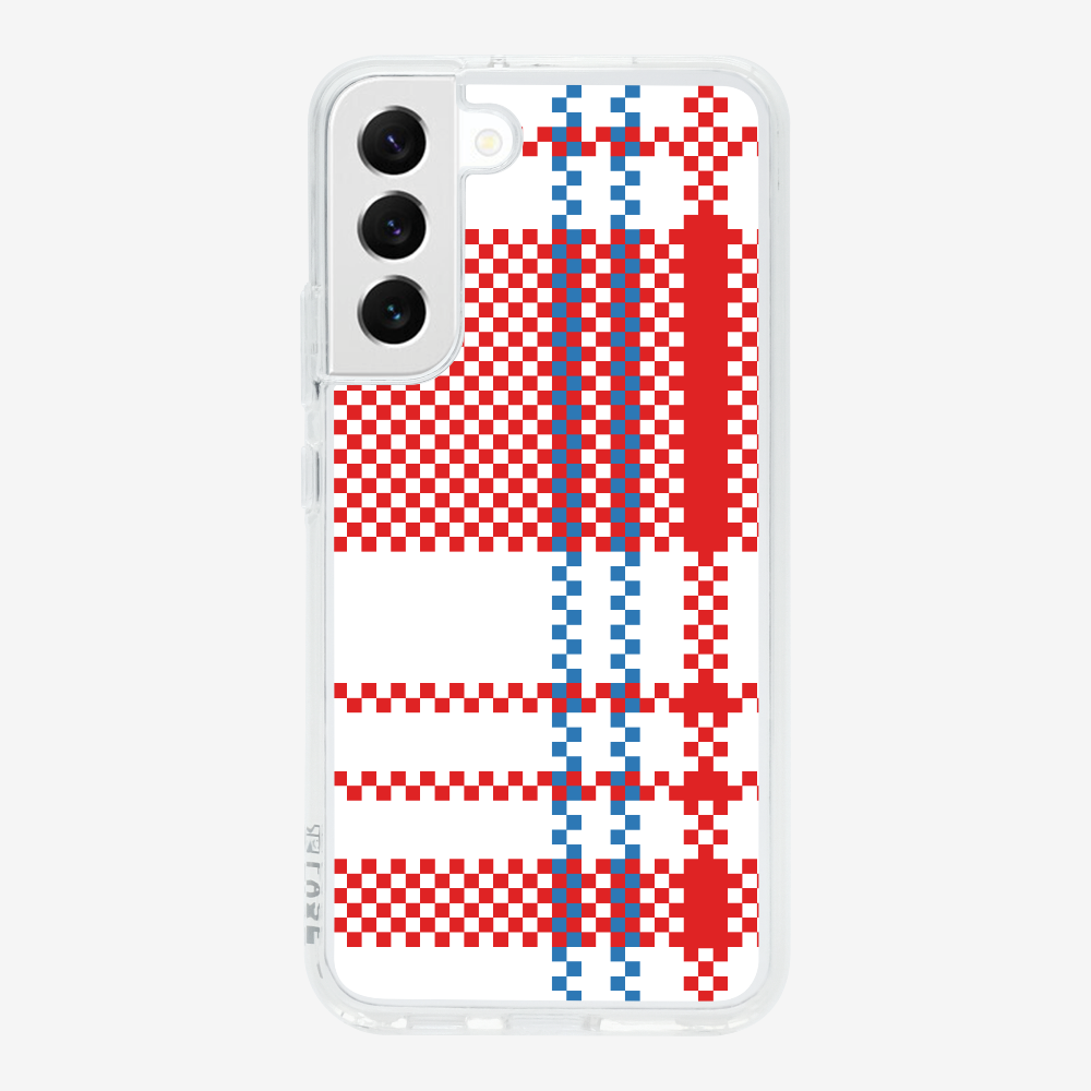 Red-white-blue (Red Tone) Phone Case