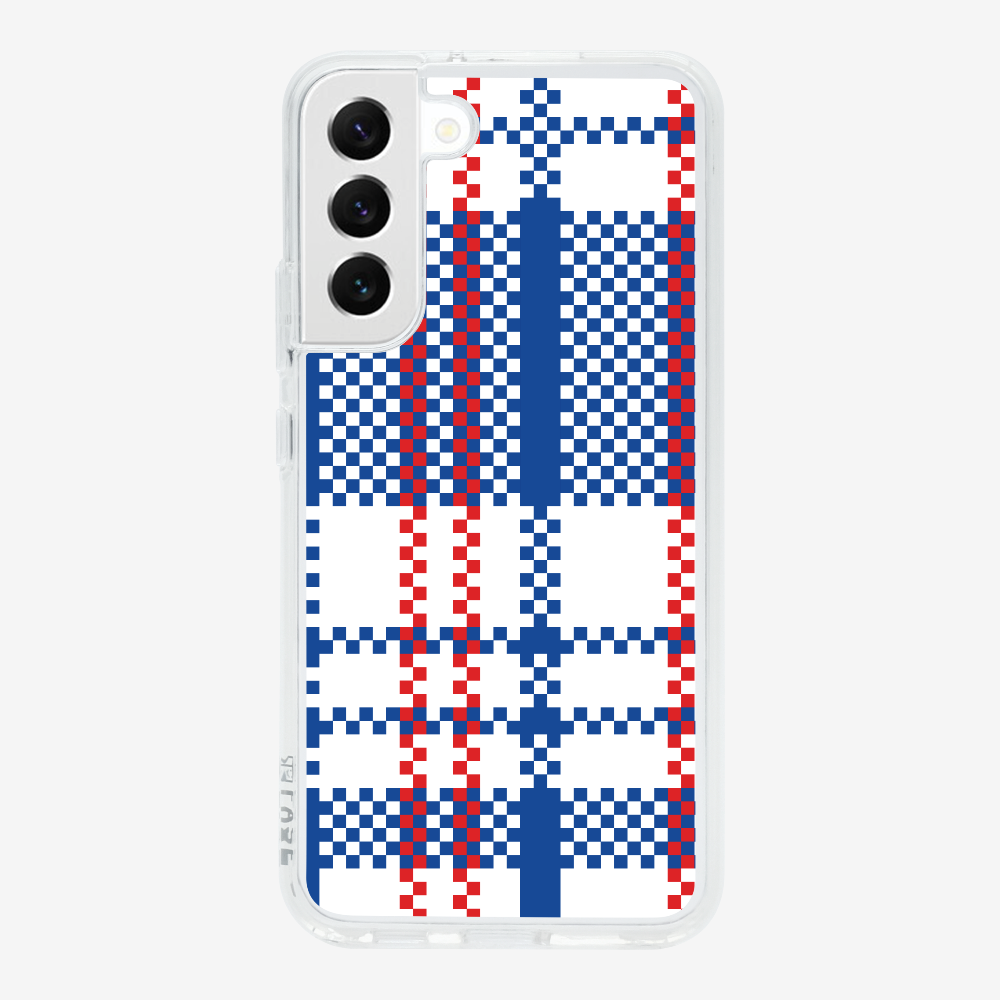 Red-white-blue (Blue Tone) Phone Case