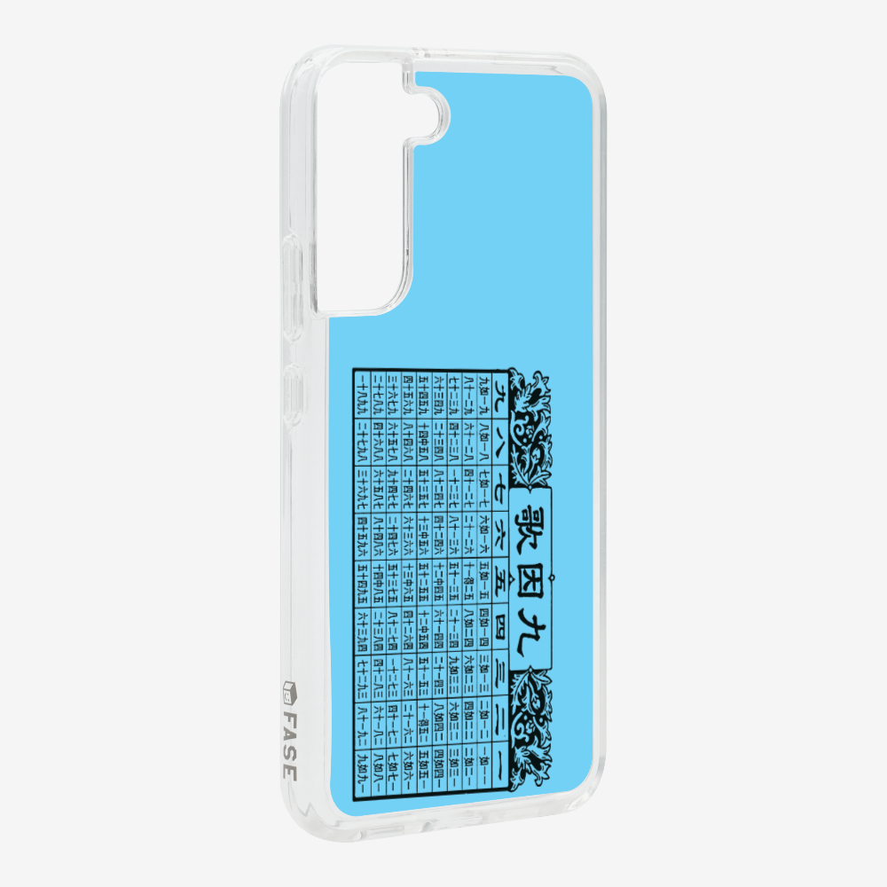 Multiplication Table Phone Case