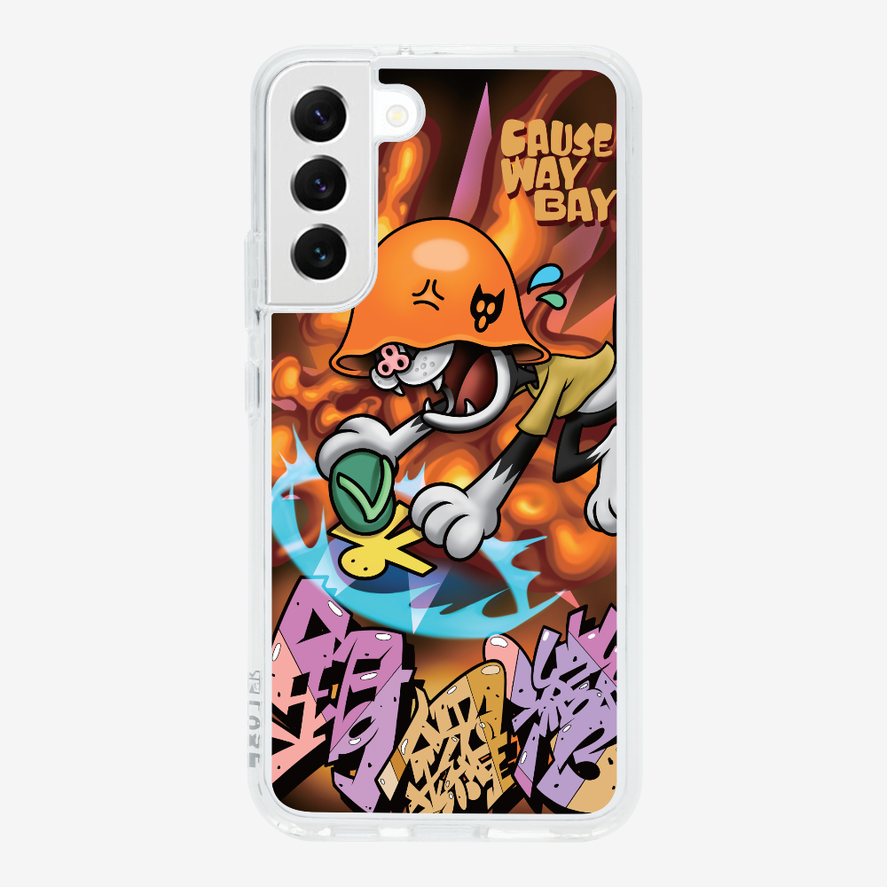 Villain Hitting at Causeway Bay Phone Case