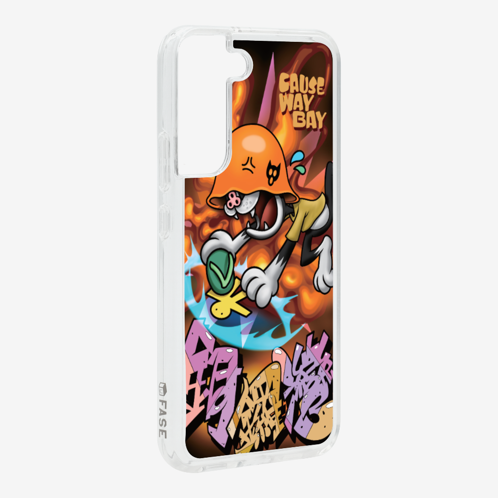 Villain Hitting at Causeway Bay Phone Case