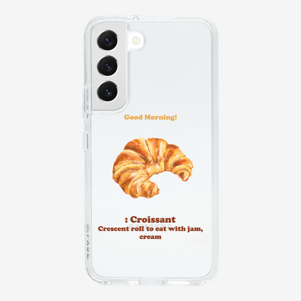 Morning Croissant Phone Case