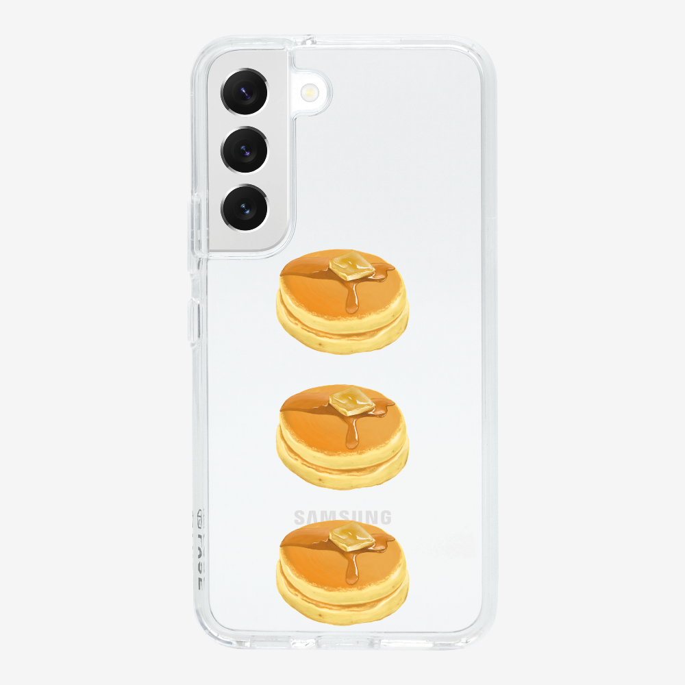 Mini Souffle Thick Pancake 3 pcs Phone Case